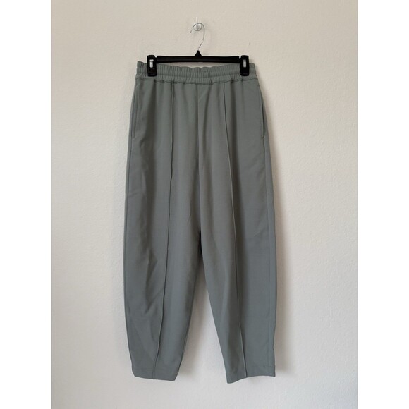 Nike‎ ESC Every Stitch Considered Gray Wool Blend Barrel Pants Women Size S NWT - Picture 3 of 14